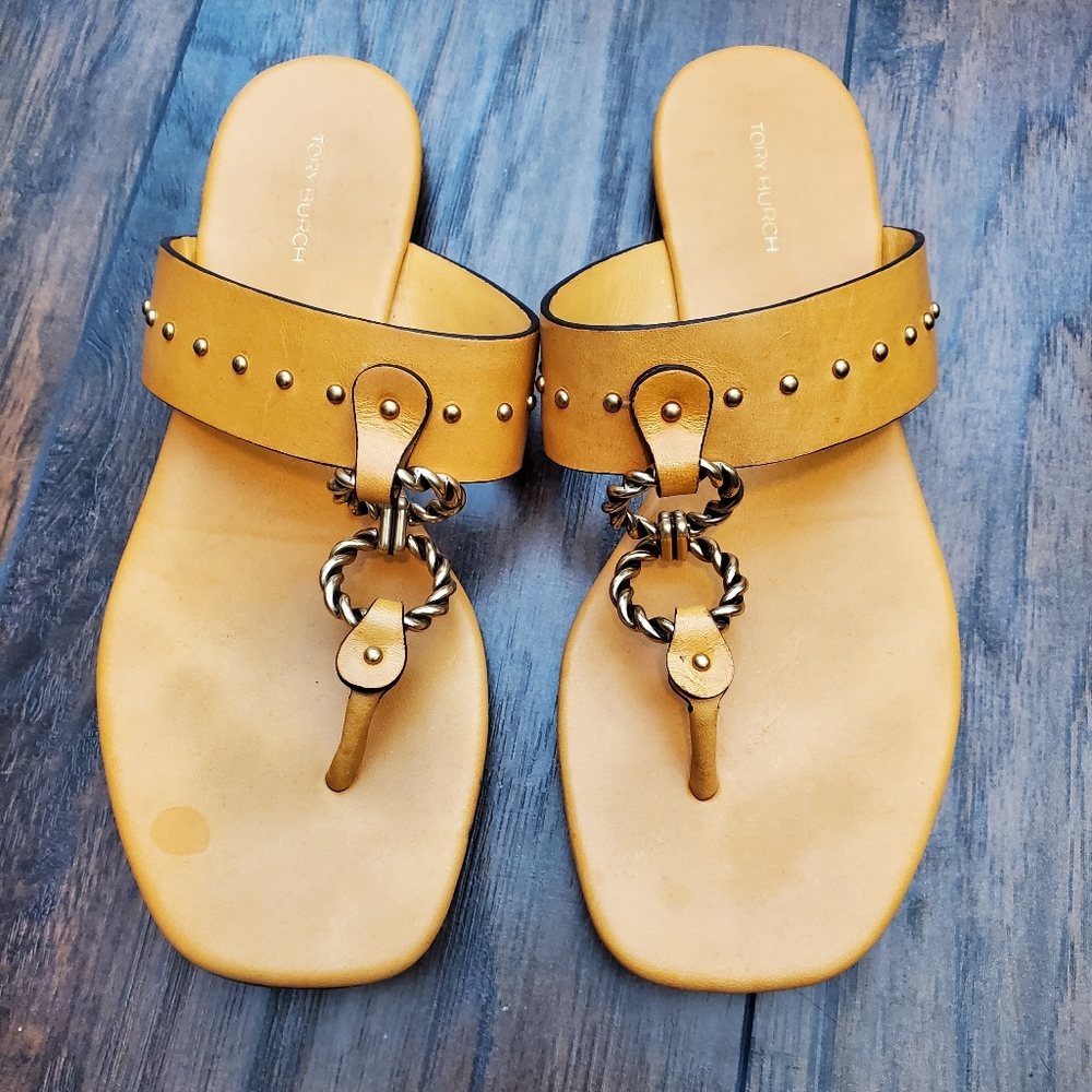 Tory Burch Vintage Plaque Sandals